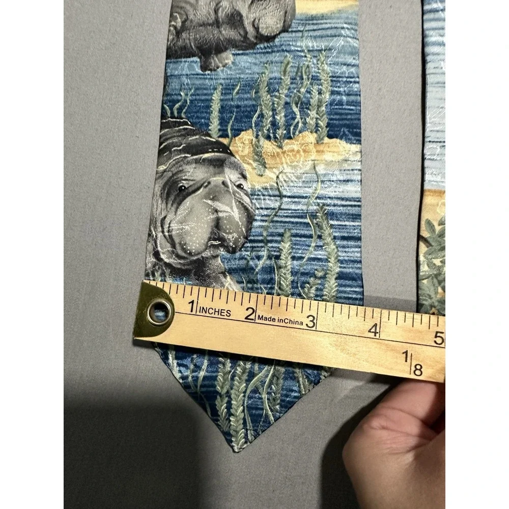 VTG Endangered Species Manatee Neck Tie
